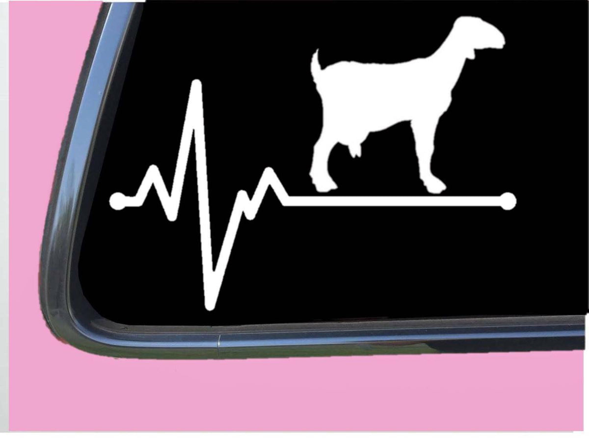 Dairy Goat Lifeline Vinyl Decal – 8 Inch