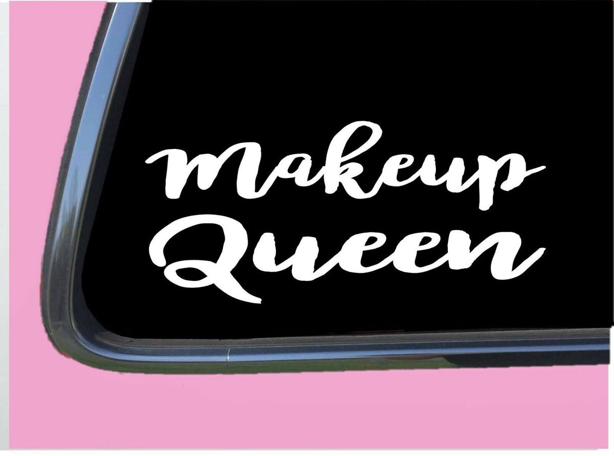 Makeup Queen Vinyl Decal – 8 Inch
