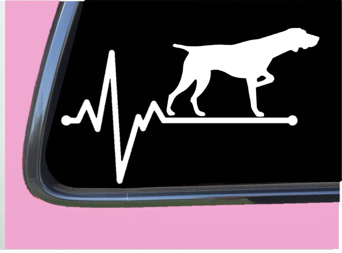 German Shorthair Lifeline Vinyl Decal – 8 Inch