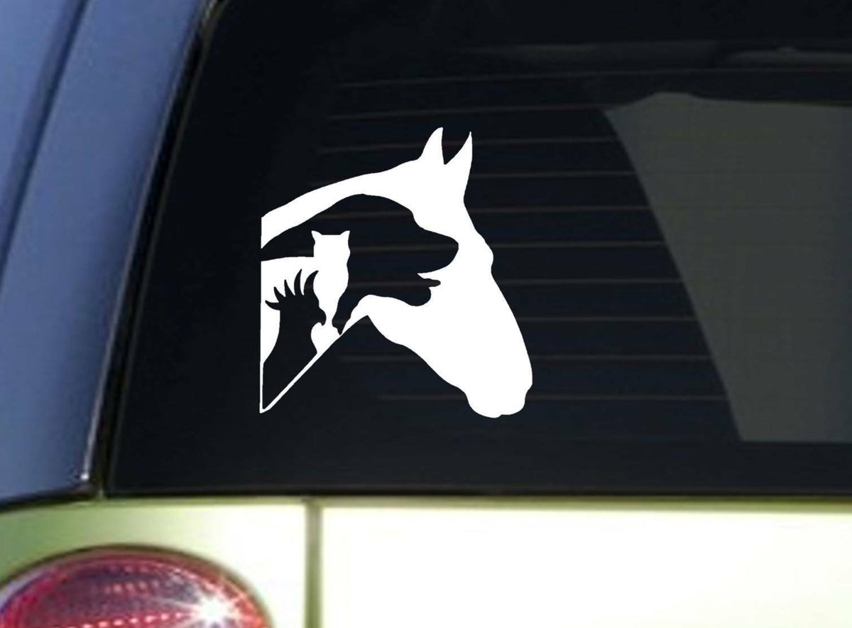 Animal Lover Vinyl Decal – 6 Inch