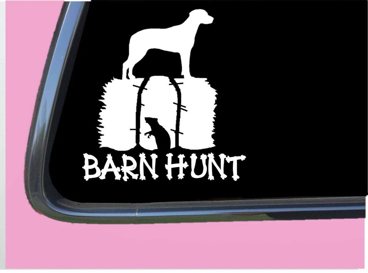 Catahoula Barn Hunt Vinyl Decal – 6 Inch
