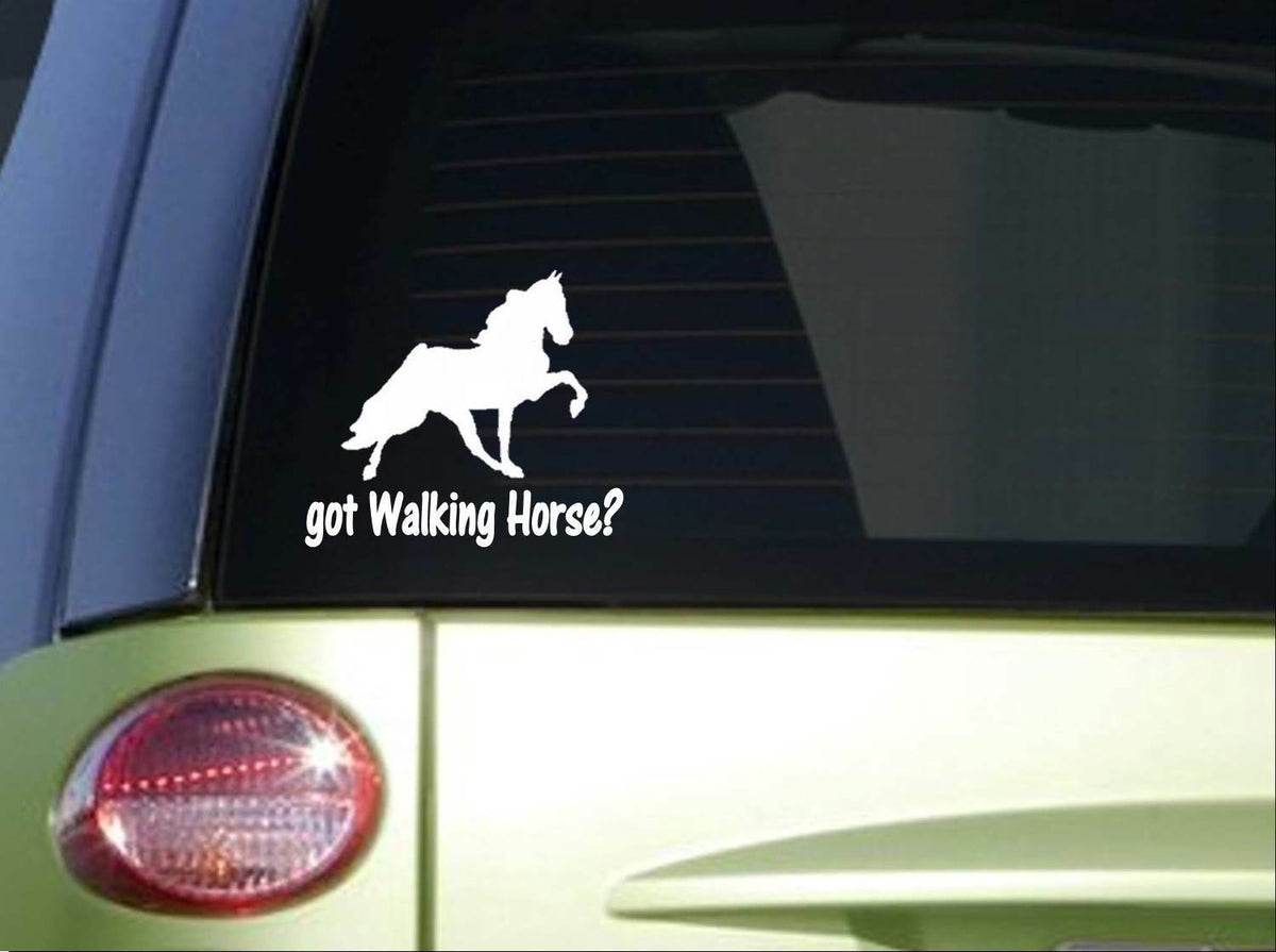 Got Walking Horse 6X Vinyl Decal – 6 Inch