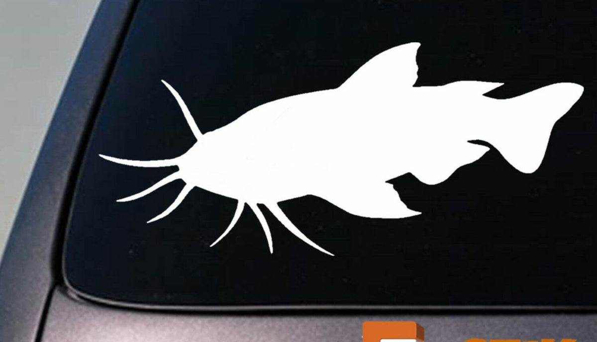 Catfish Vinyl Decal – 8.5 Inch