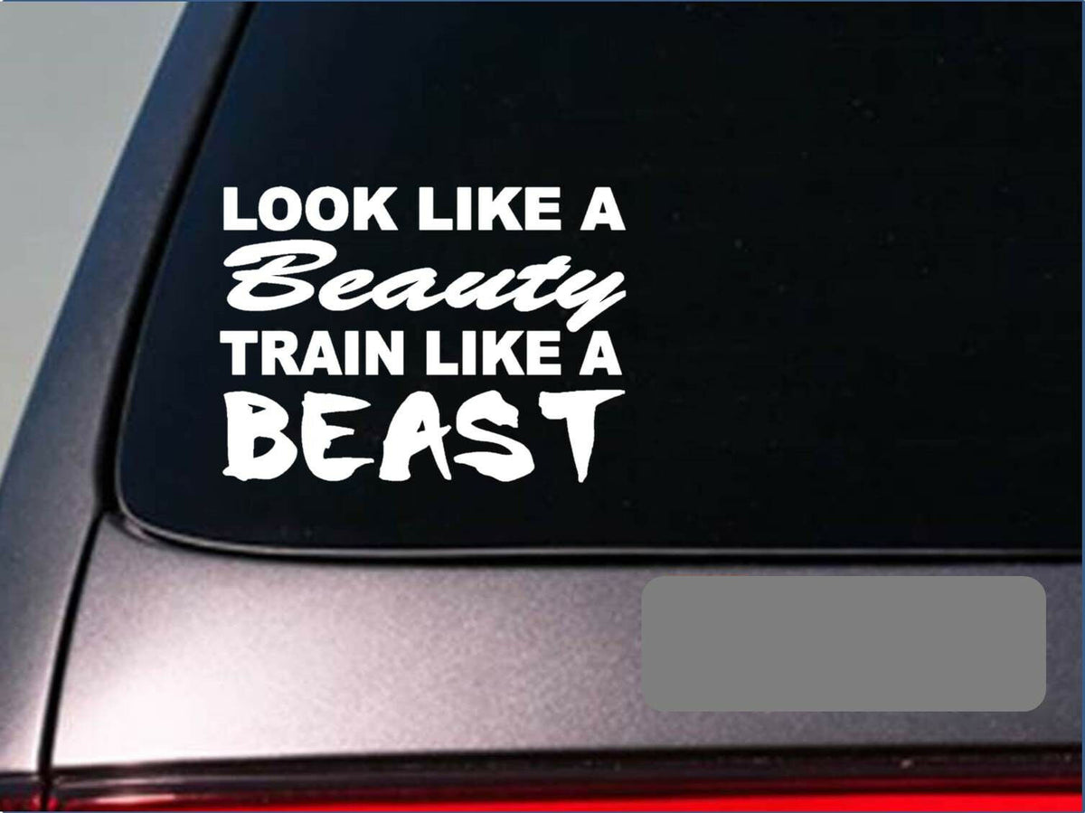Look Like a Beauty Vinyl Decal – 6 Inch