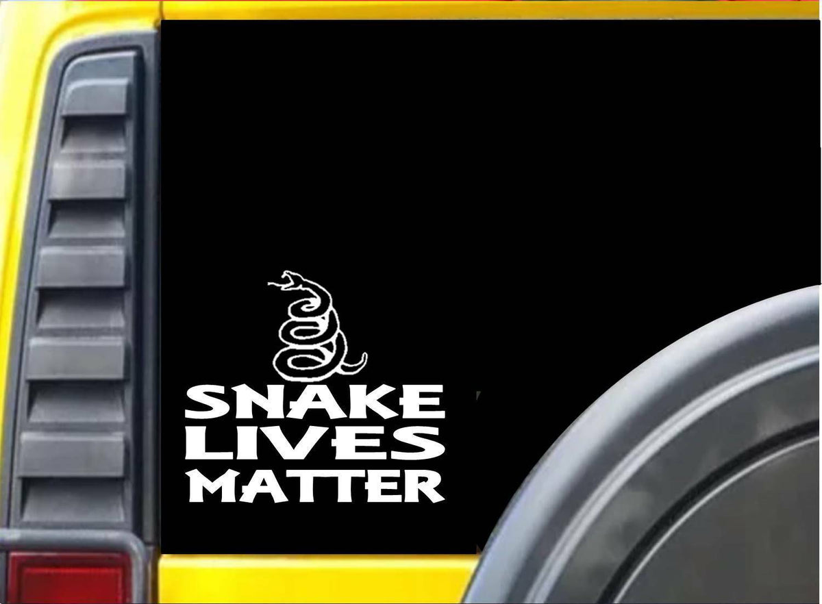 Snake Lives Matter Vinyl Decal – 6 Inch