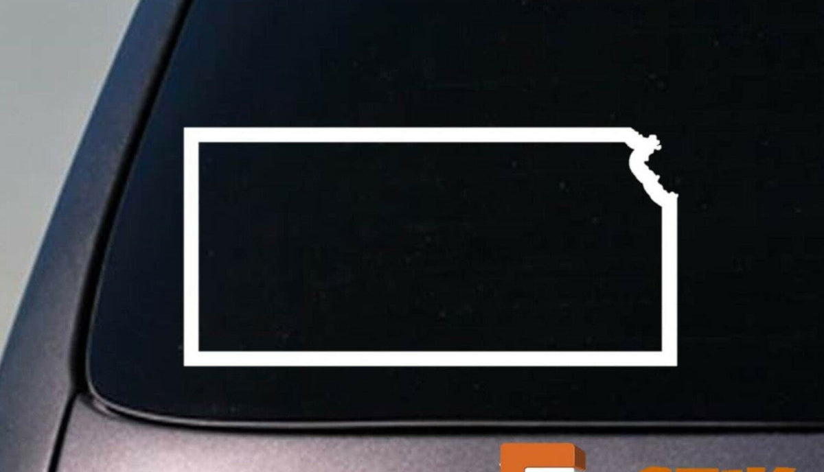 Kansas State Vinyl Decal – 6 Inch