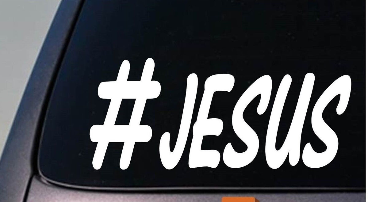 Hashtag Jesus Jdm Vinyl Decal