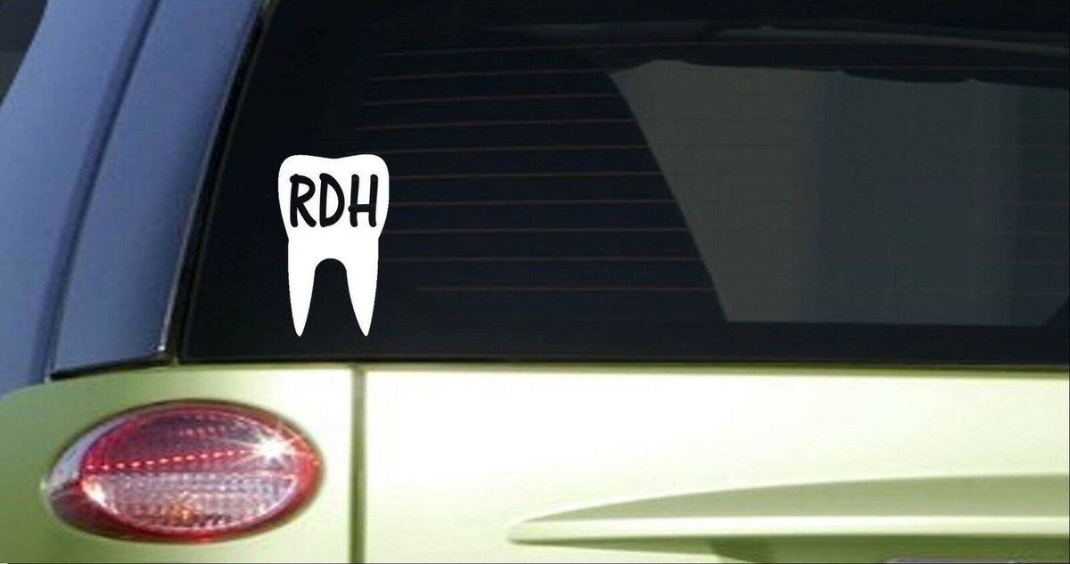 Rdh Tooth Tall Vinyl Decal – 6 Inch