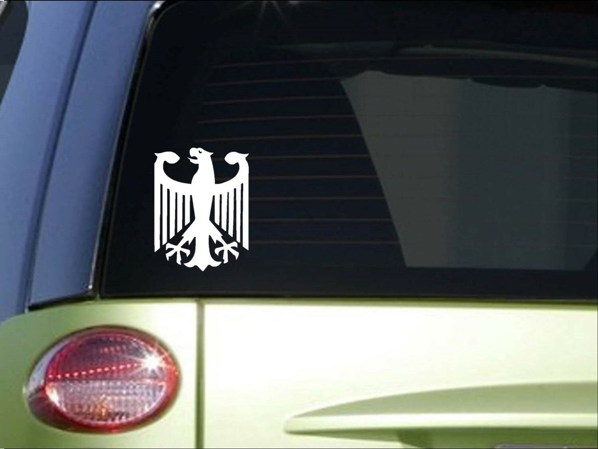 German Golden Eagle Vinyl Decal – 8 Inch