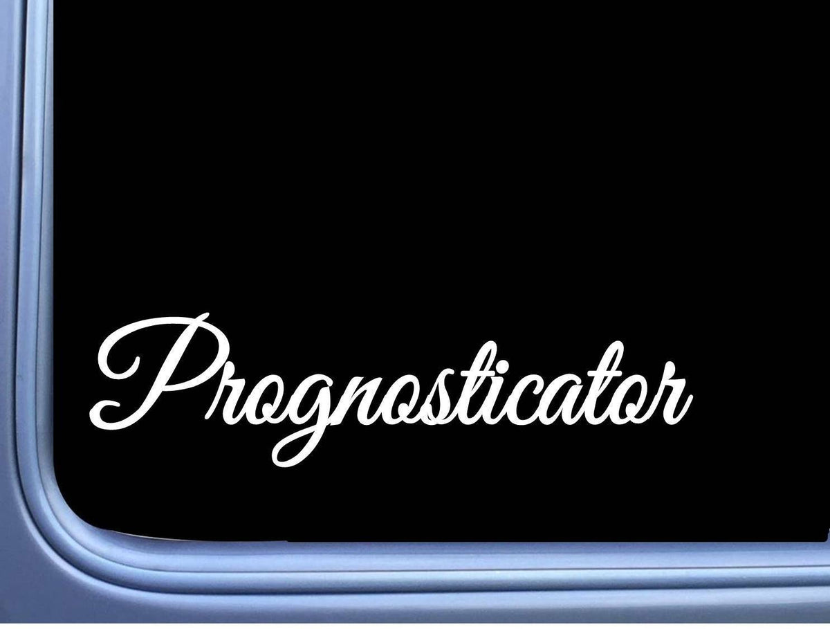 Prognosticator Vinyl Decal – 8 Inch