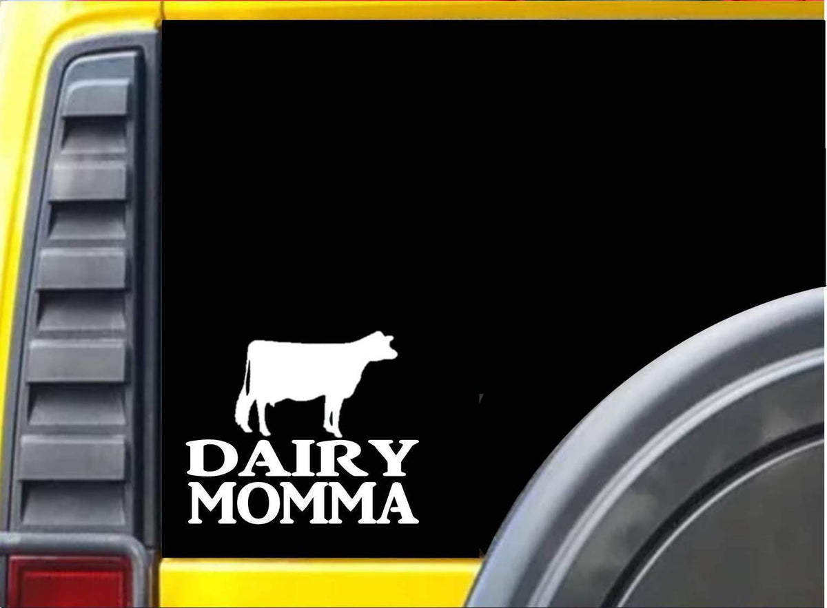 Dairy Momma Vinyl Decal – 6 Inch