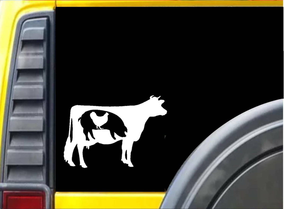 Farm Animals Vinyl Decal – 6 Inch