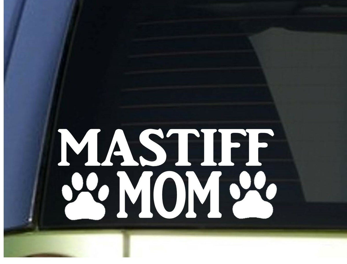 Mastiff Mom Vinyl Decal – 8.5 Inch