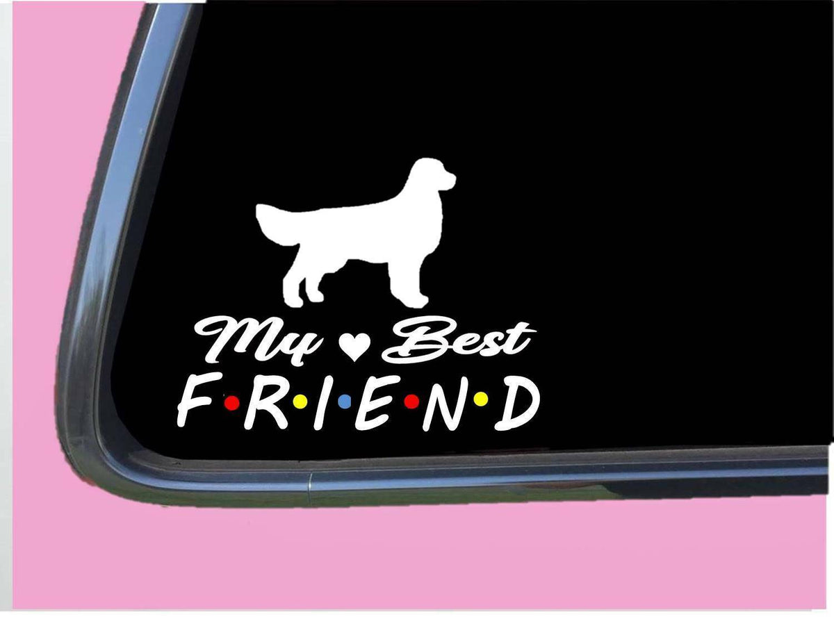 Golden Retriever Vinyl Decal – 6 Inch
