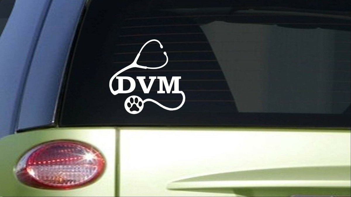 Dvm Vinyl Decal – 8 Inch