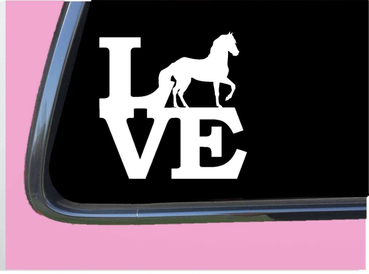 Paso Fino Horse Love Vinyl Decal – 6 Inch
