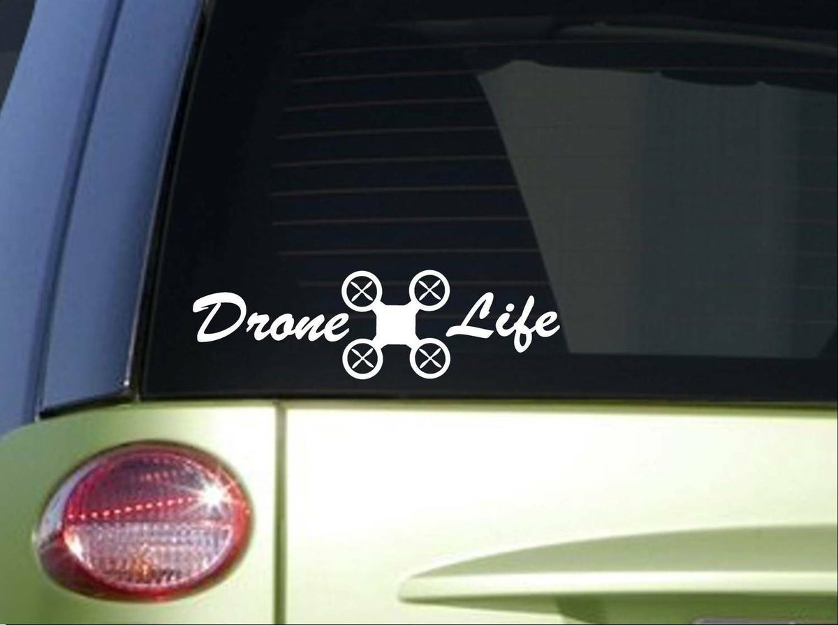 Drone Life Vinyl Decal – 8.5 Inch