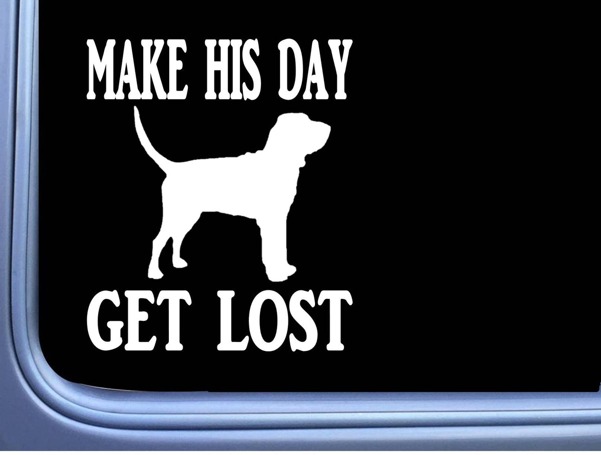 Bloodhound Vinyl Decal – 6 Inch