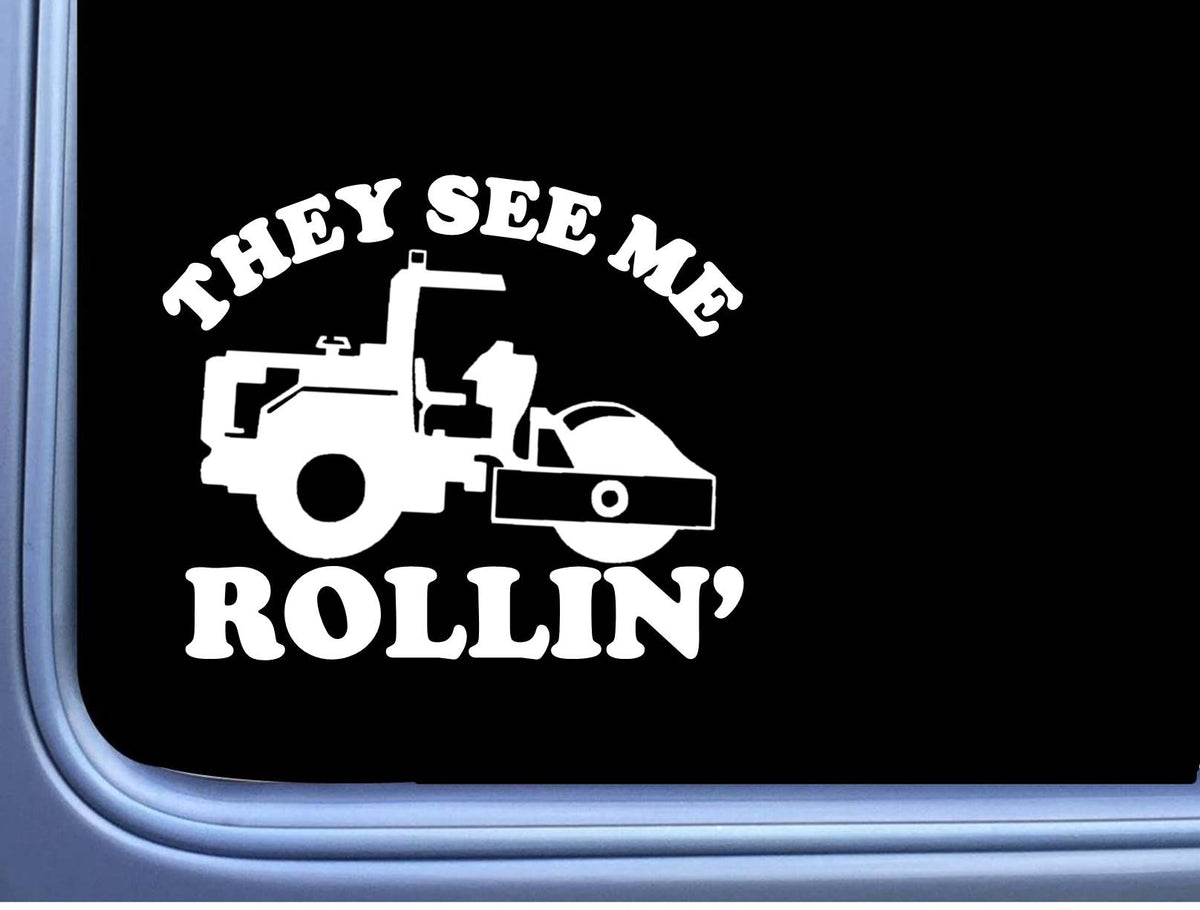 Compactor Vinyl Decal – 6 Inch