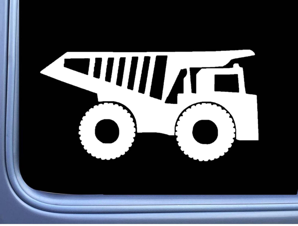 Dump Vinyl Decal – 8 Inch