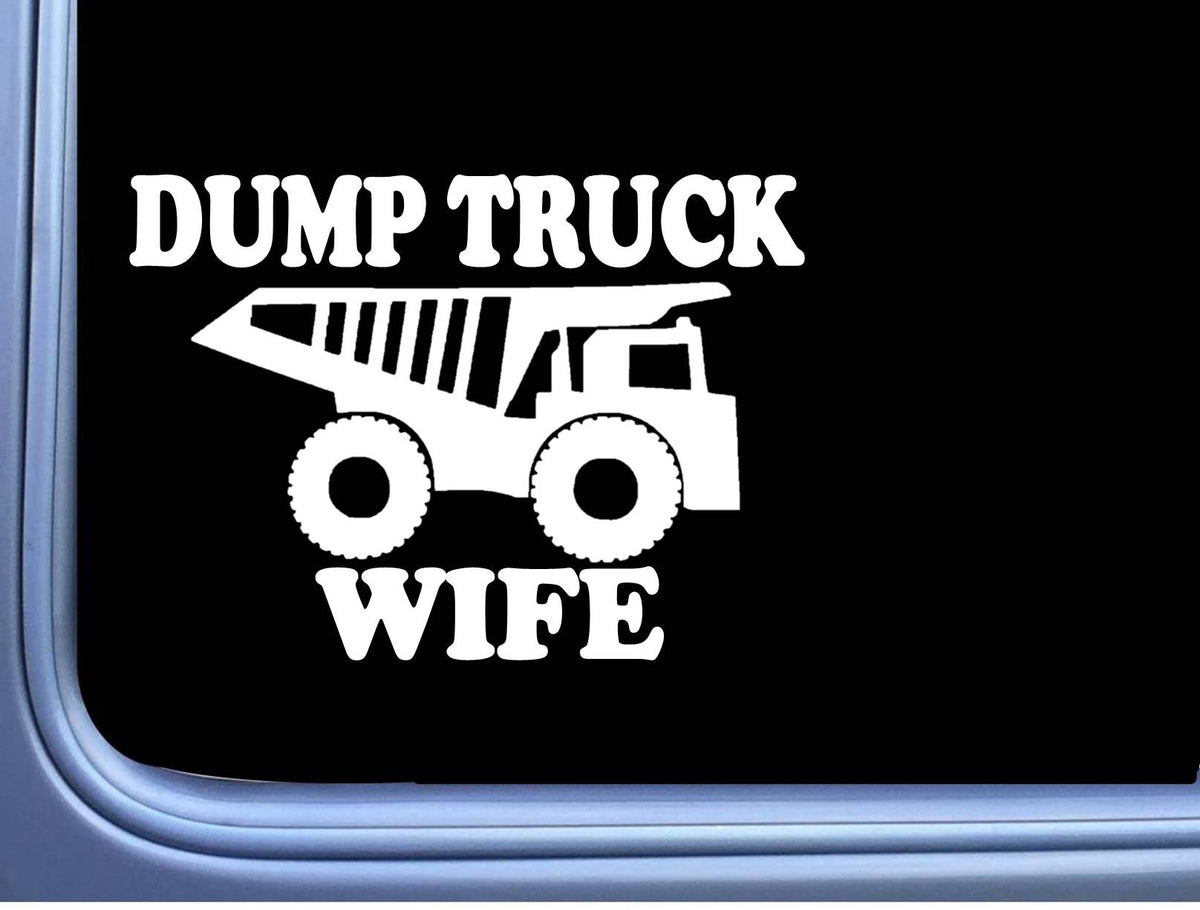 Dump Vinyl Decal – 8 Inch