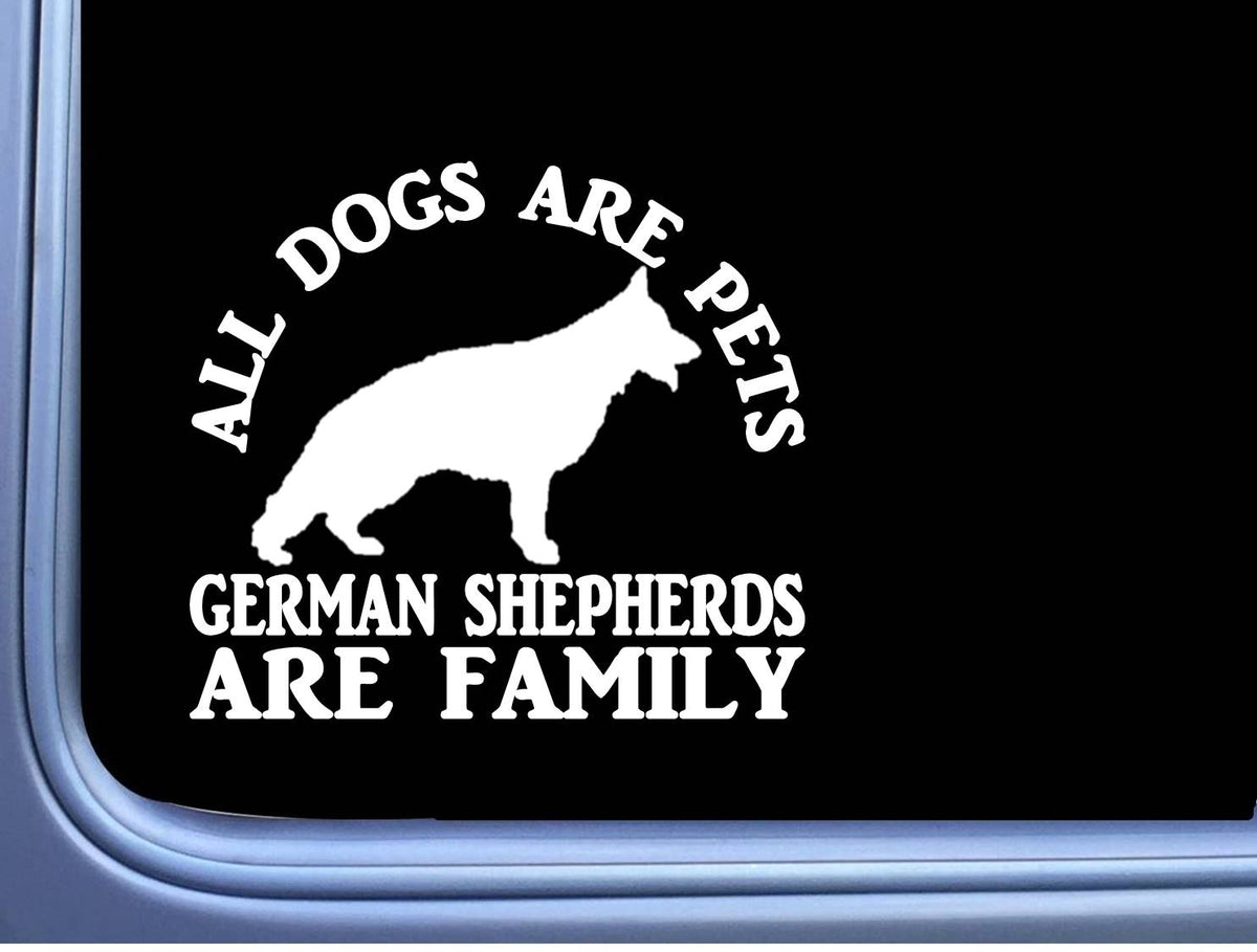 German Shepherd Vinyl Decal – 6 Inch