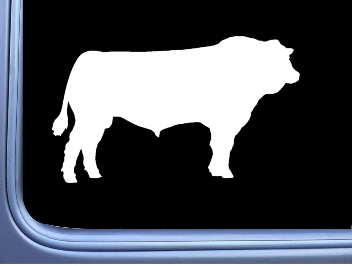 Simmental Bull Vinyl Decal – 6 Inch