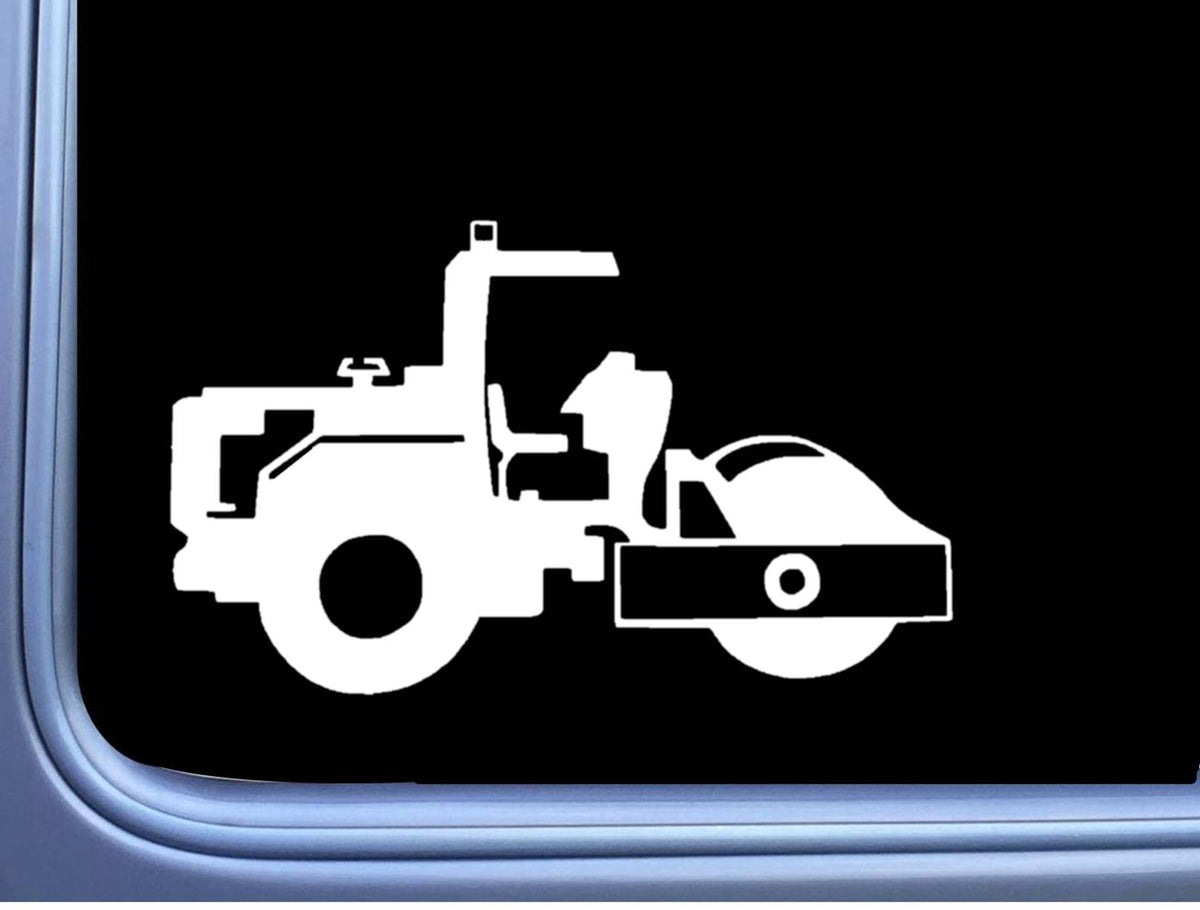 Compactor Vinyl Decal – 8 Inch