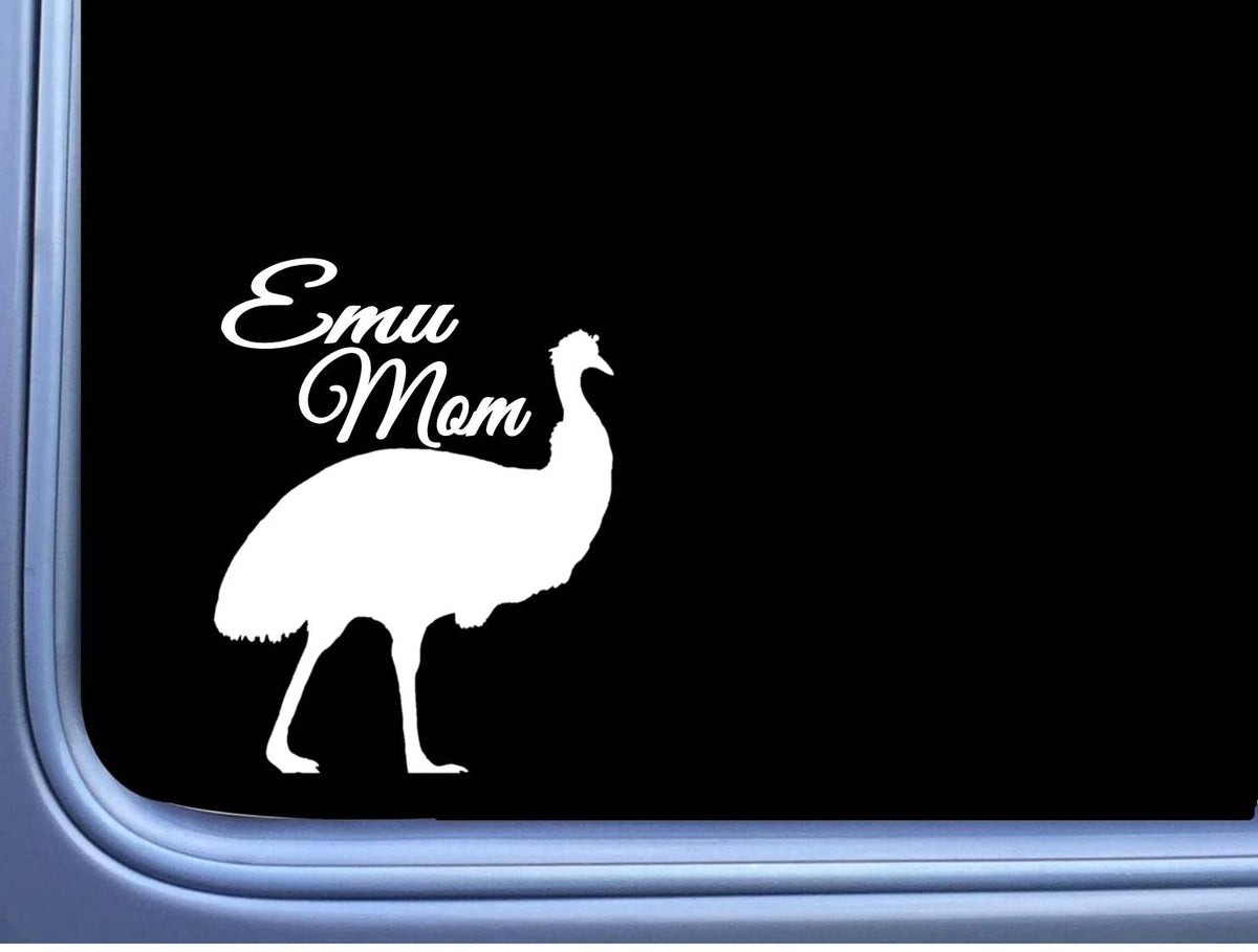 Emu Mom Vinyl Decal – 6 Inch