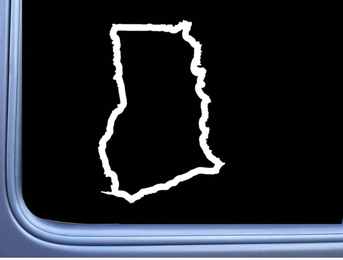 Ghana Vinyl Decal – 6 Inch