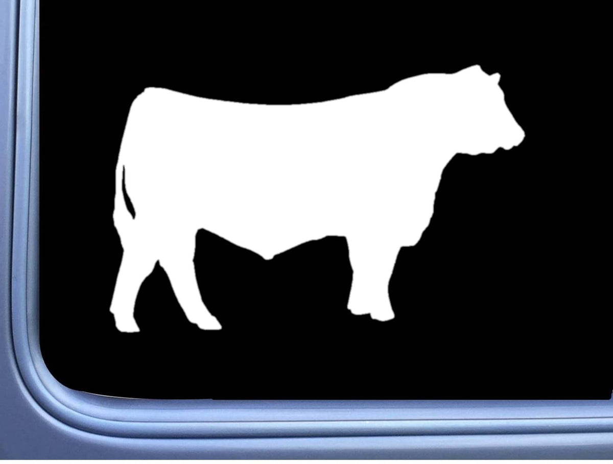 Hereford Bull Vinyl Decal – 6 Inch