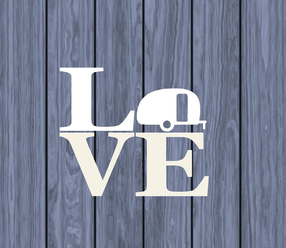 Camper Love Vinyl Decal – 6 Inch