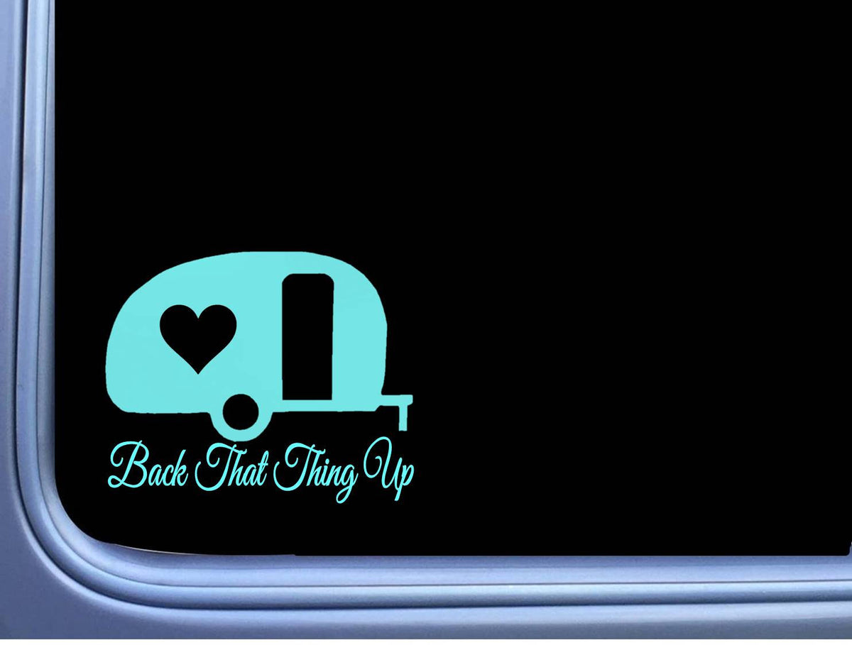 Glamping Vinyl Decal – 6 Inch