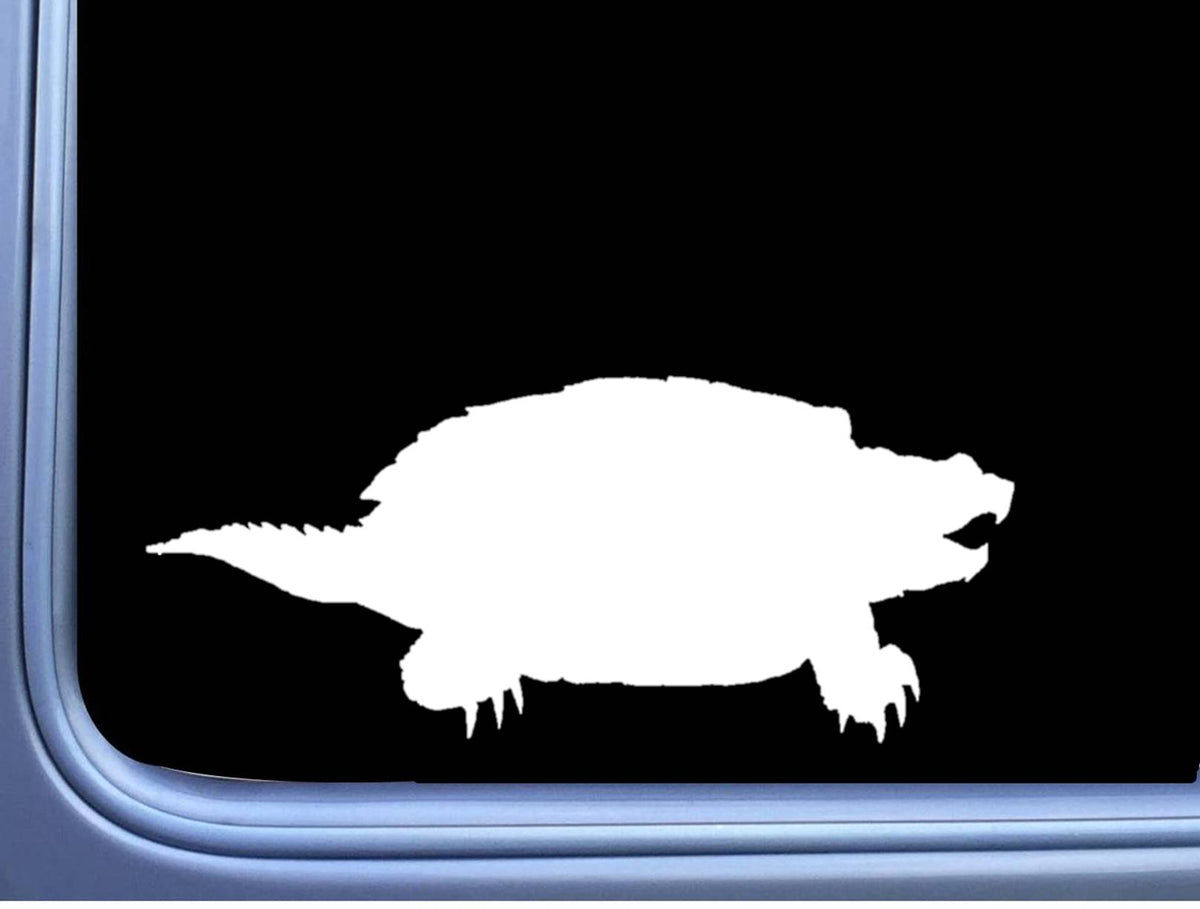 Snapping Turtle Vinyl Decal – 8 Inch