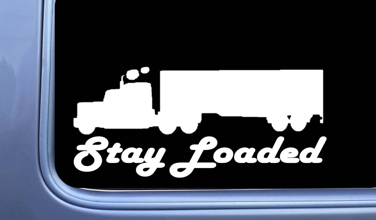 Trucker Vinyl Decal – 8 Inch