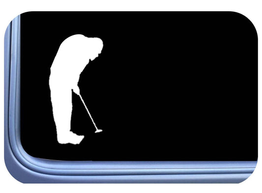 Bigfoot Golfer Vinyl Decal – 6 Inch