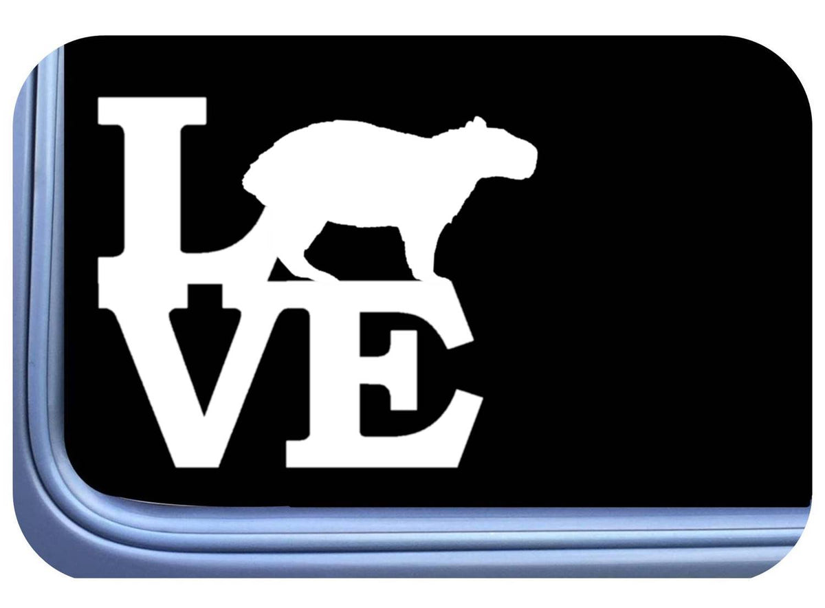 Capybara Vinyl Decal – 6 Inch
