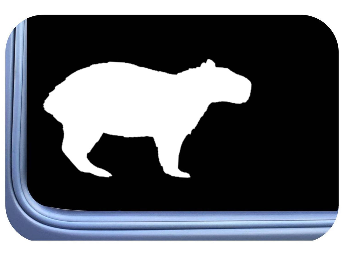 Capybara Vinyl Decal – 6 Inch