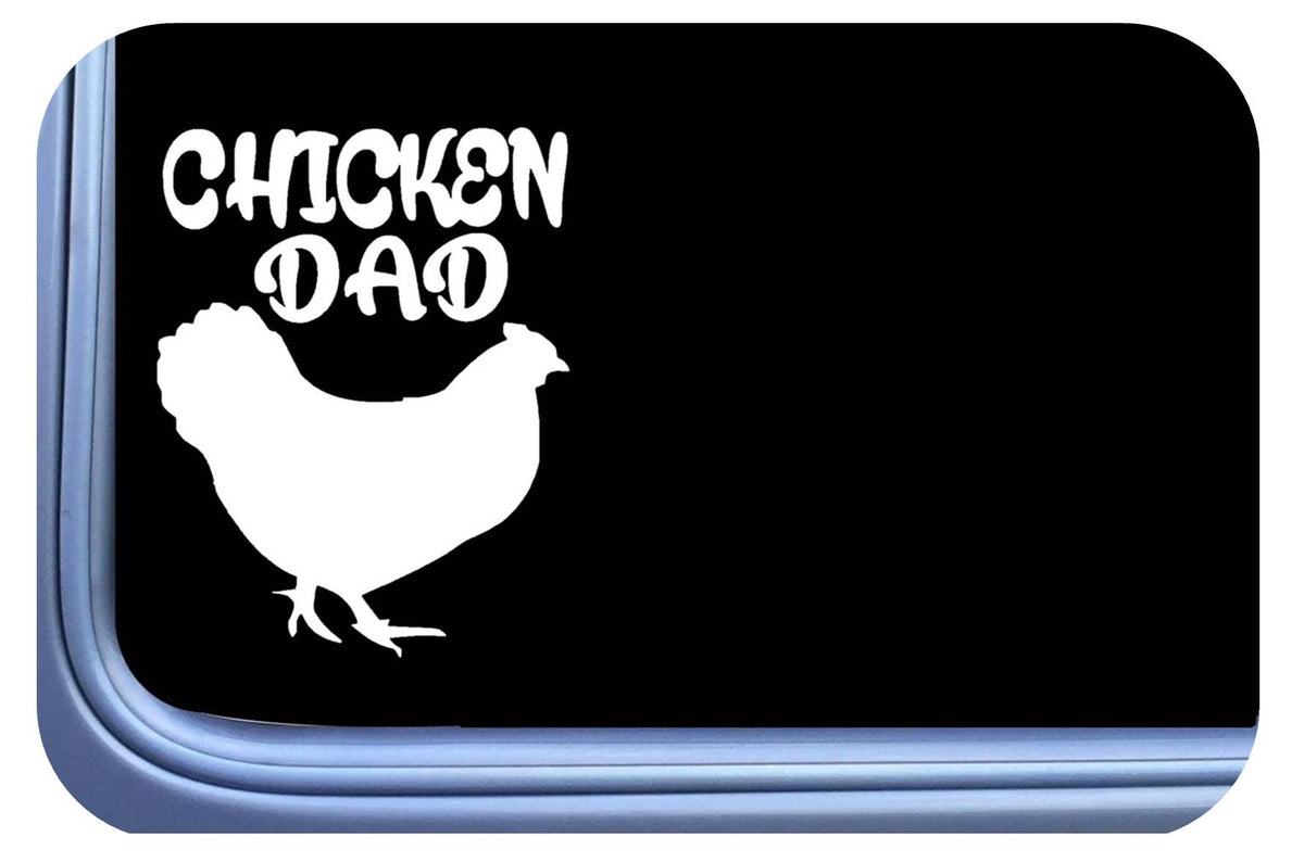 Chicken Dad Vinyl Decal – 6 Inch