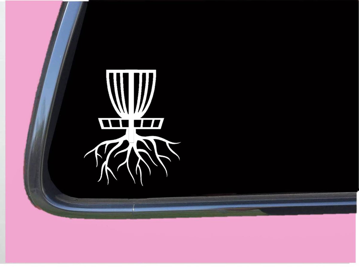 Disc Golf Roots Vinyl Decal – 6 Inch