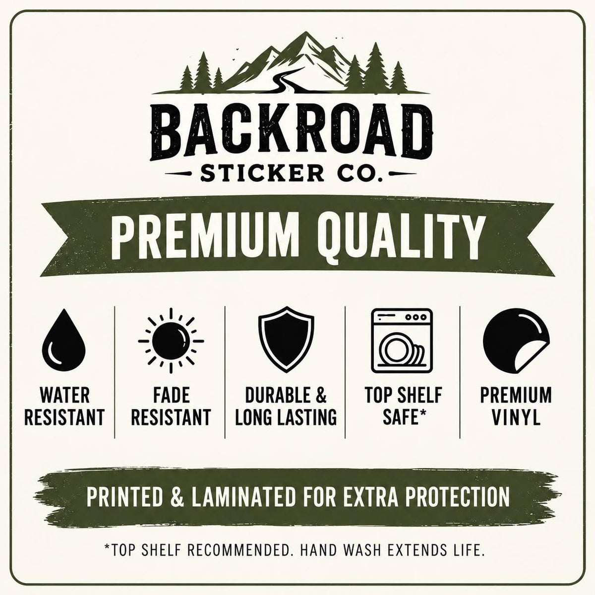 Highland Cow Sticker, Highland Cattle Vinyl Decal, Waterproof Laminated Cow Sticker st 197