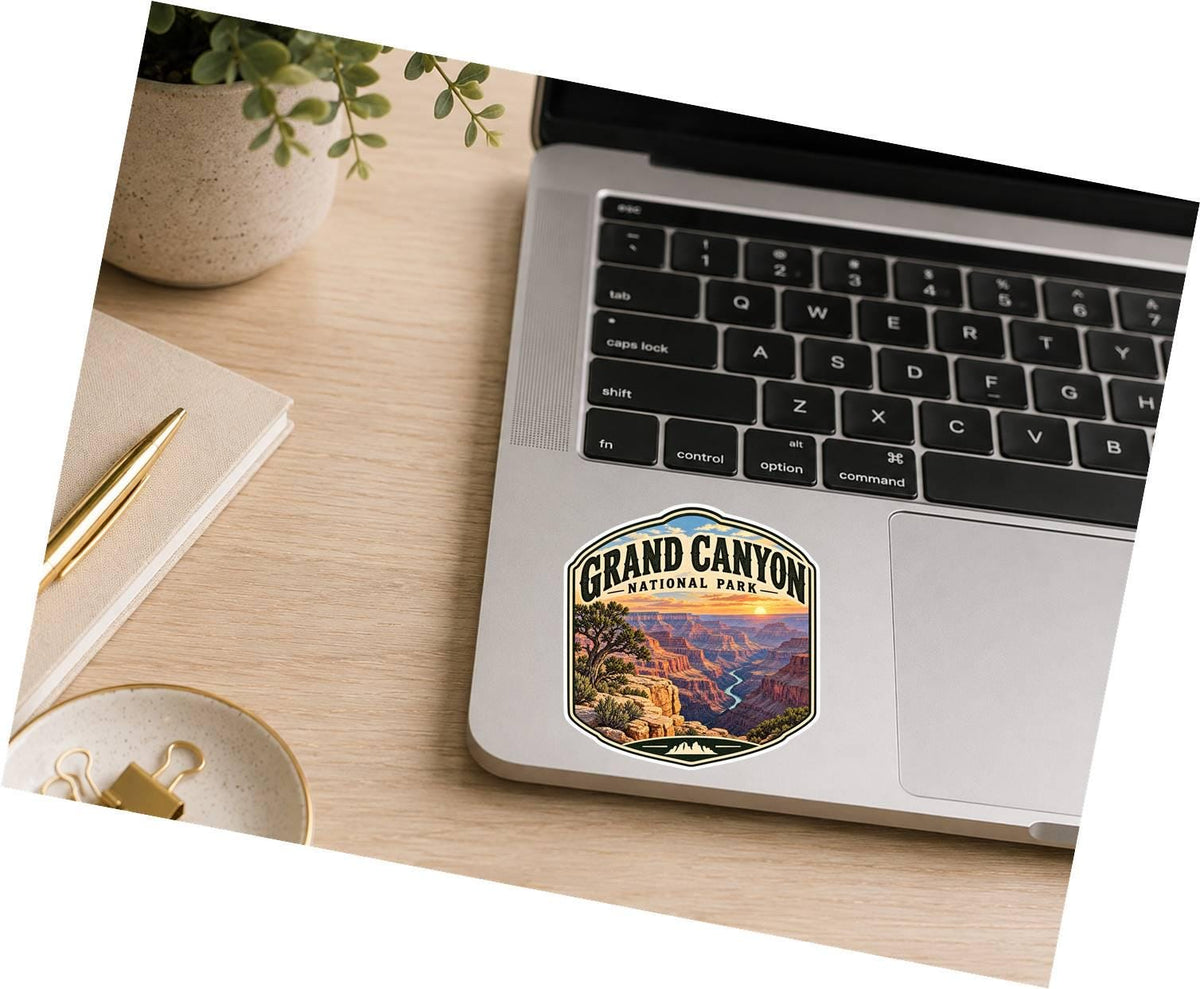 Grand Canyon National Park Sticker, Grand Canyon Decal, Arizona Sticker, National Park Souvenir, Hiking Camping Travel Sticker ST 014