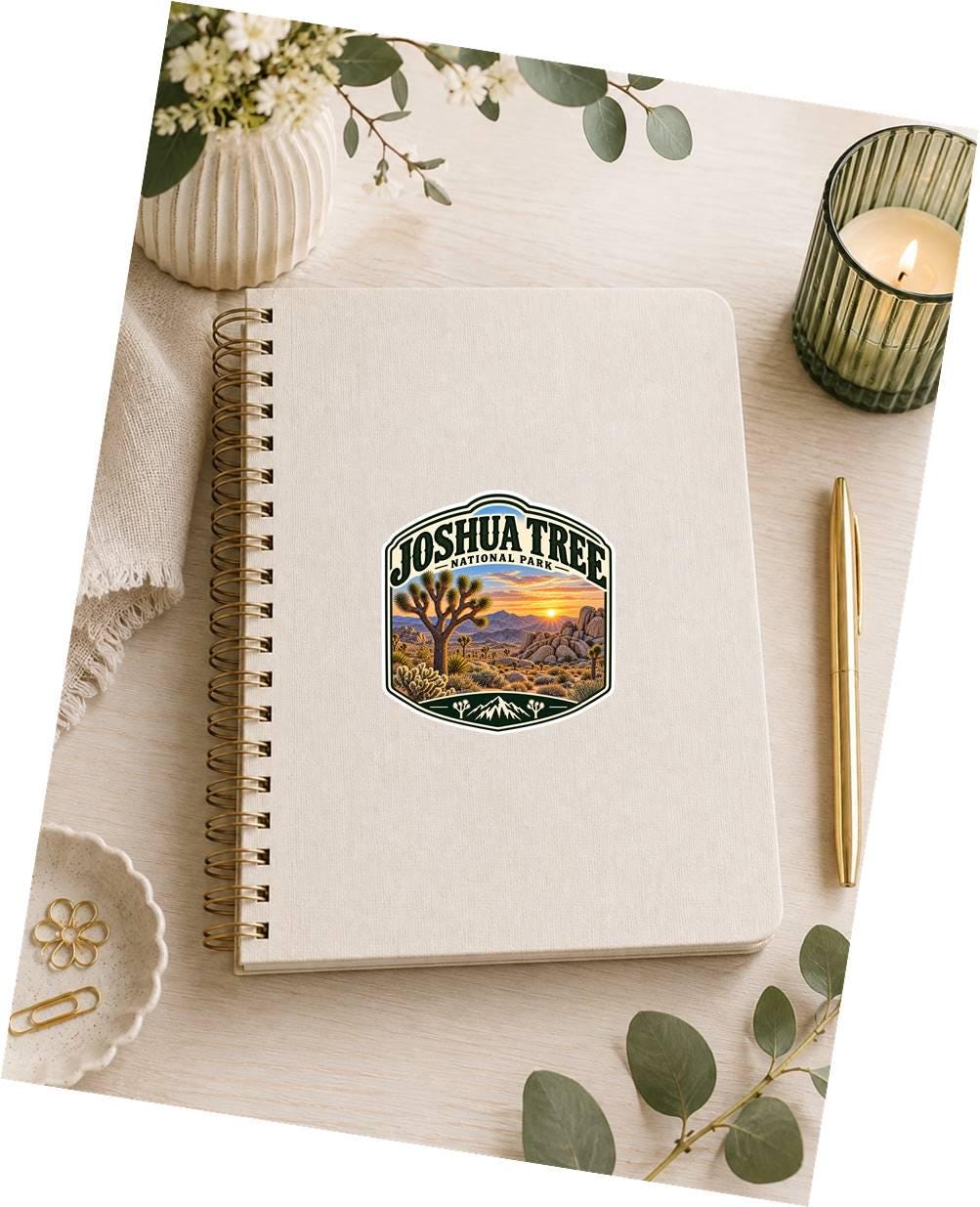 Joshua Tree National Park Sticker, California Desert Decal Joshua Tree Sticker, Hiking Camping National Park Souvenir ST 021