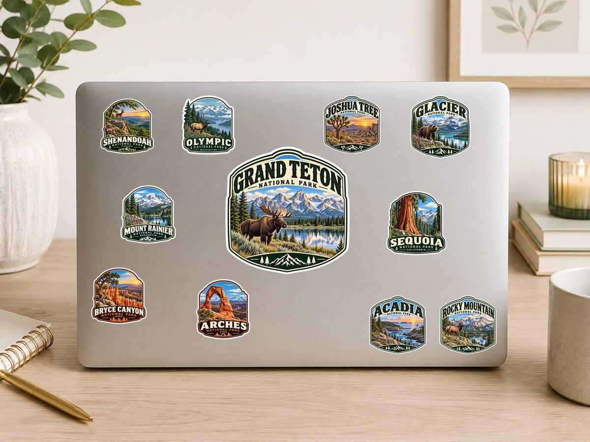 Hawaii Volcanoes National Park Sticker, Hawaii Decal, Volcano Lava Sticker, Big Island Souvenir, Hiking Camping Travel Sticker ST 029