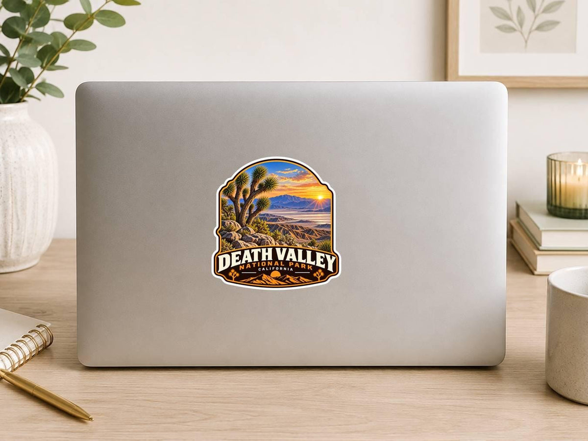 Death Valley National Park Sticker, California Desert Decal, Death Valley Sticker, Hiking Camping Travel National Park Souvenir ST 030