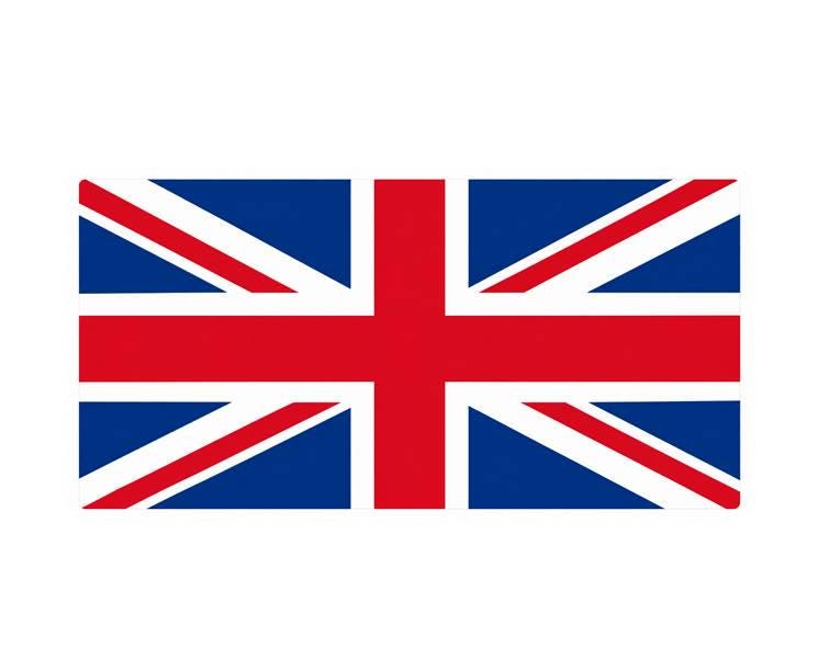 United Kingdom Flag Sticker, UK Flag Decal, British Flag Sticker, Union Jack Vinyl Sticker, Great Britain Decal ST 065