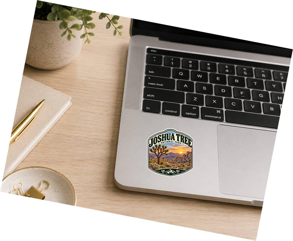 Joshua Tree National Park Sticker, California Desert Decal Joshua Tree Sticker, Hiking Camping National Park Souvenir ST 021