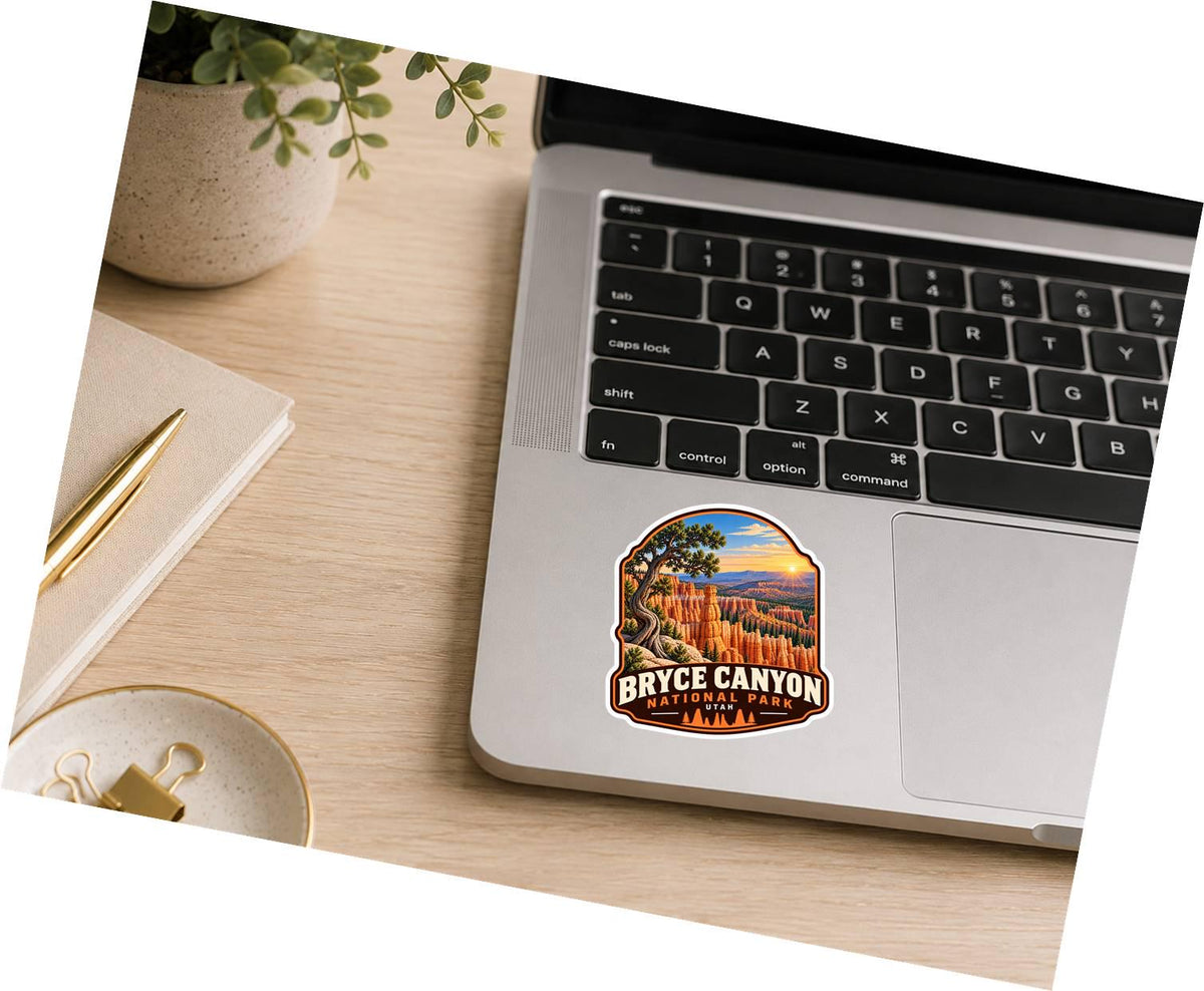 Bryce Canyon National Park Sticker, Utah Decal, Hoodoo Sticker, Hiking Camping Travel Sticker, National Park Souvenir ST 024