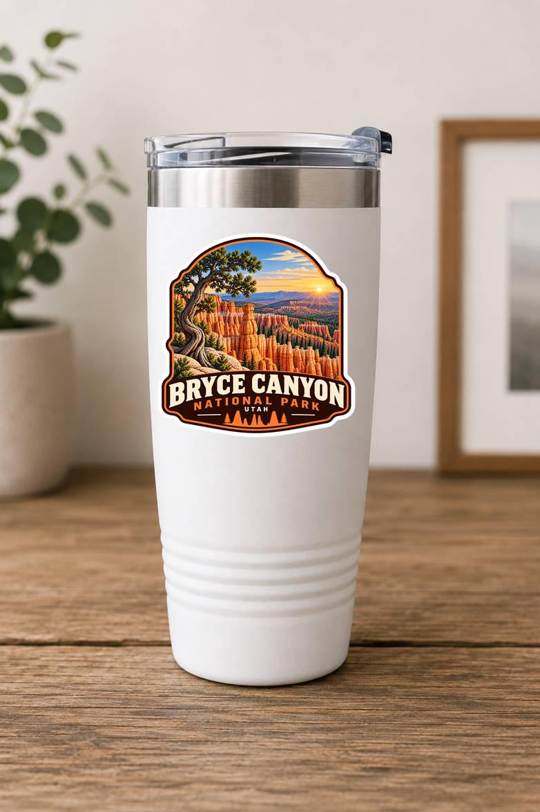 Bryce Canyon National Park Sticker, Utah Decal, Hoodoo Sticker, Hiking Camping Travel Sticker, National Park Souvenir ST 024