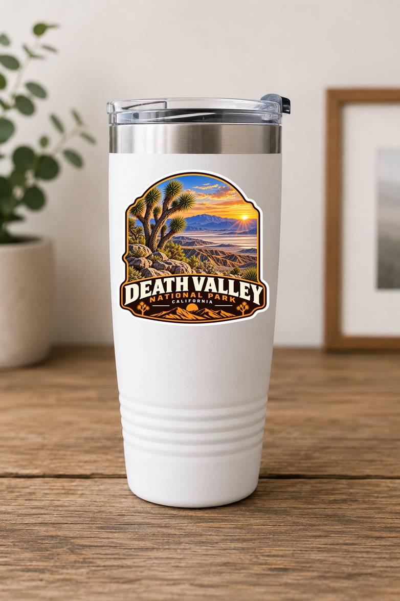 Death Valley National Park Sticker, California Desert Decal, Death Valley Sticker, Hiking Camping Travel National Park Souvenir ST 030